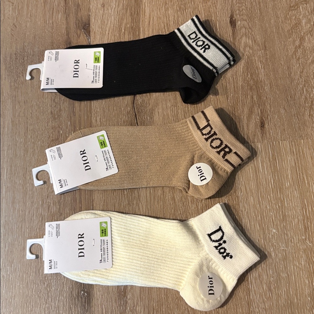 Dior GWP Socks bundle of 3